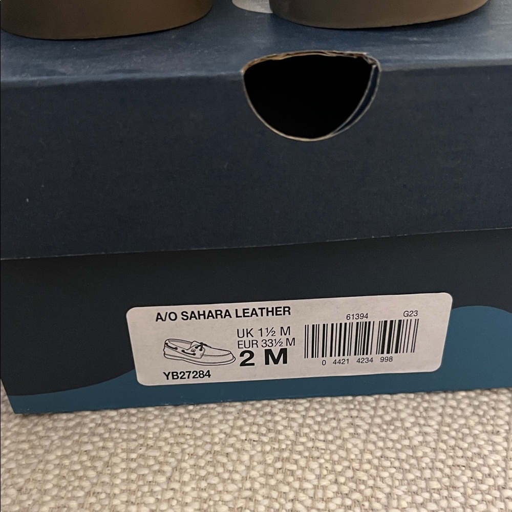 Sperry Kids Tan Boat Shoes - Picture 7 of 9